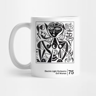 Evil Woman - Minimalist Graphic Artwork Design Mug